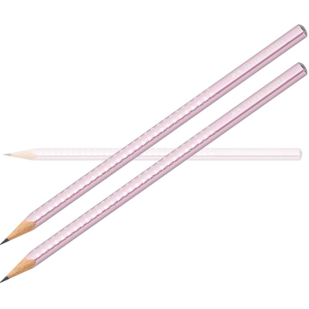 Bleistiftset Faber-Castell Metallic Sparkle, violet metallic