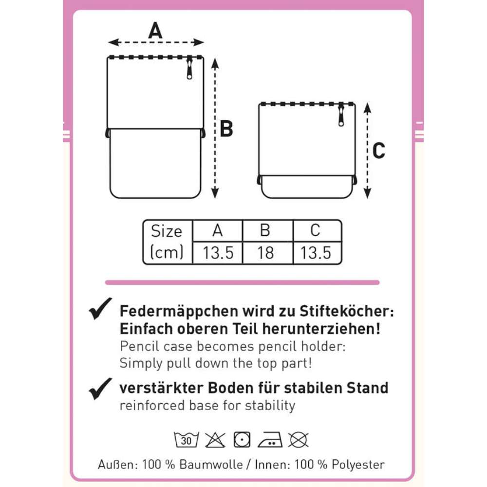Stifte-Etui 2in1 Einhorn Beauty