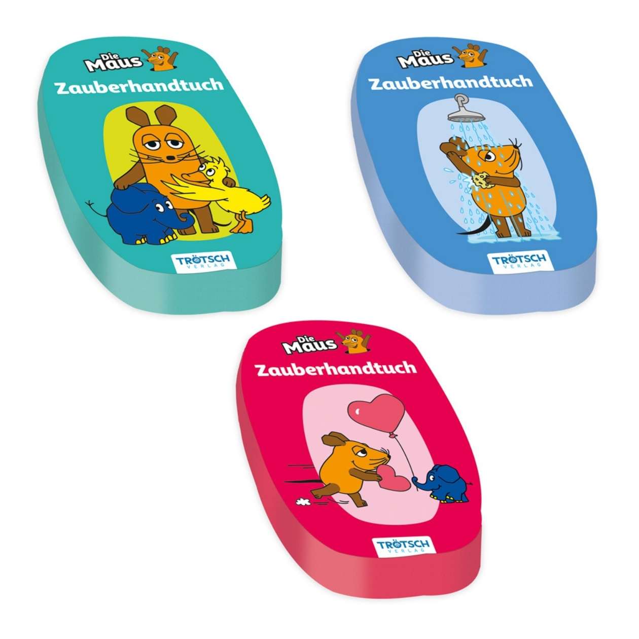 DIE MAUS Zauberhandtuch, sortiert