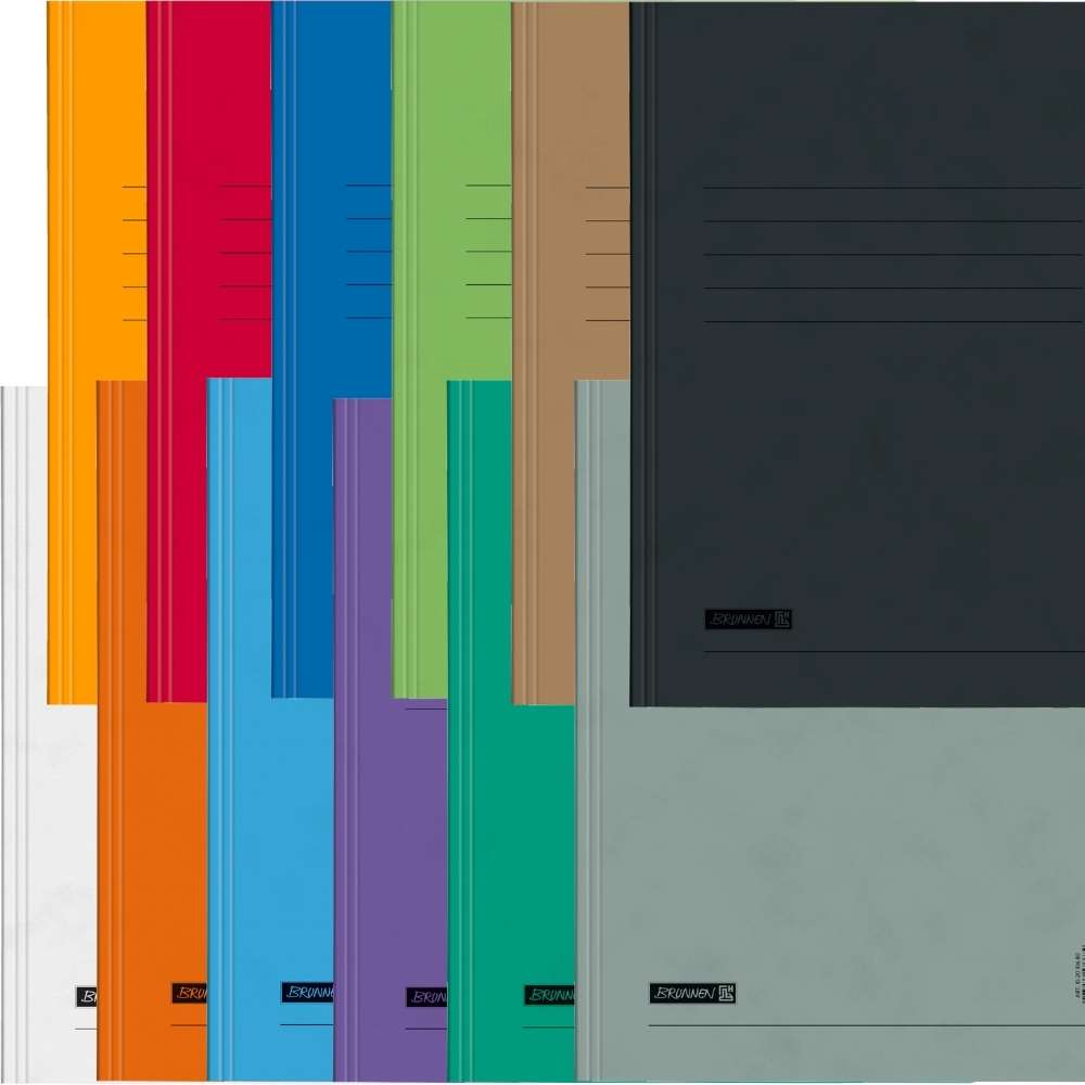 12 Pappschnellhefter Brunnen Fact!plus