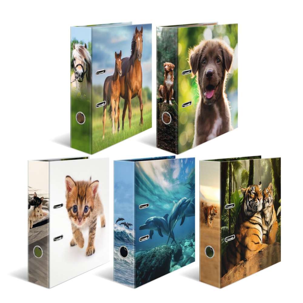 Ordner mit Tiermotiv Herma, Tiger