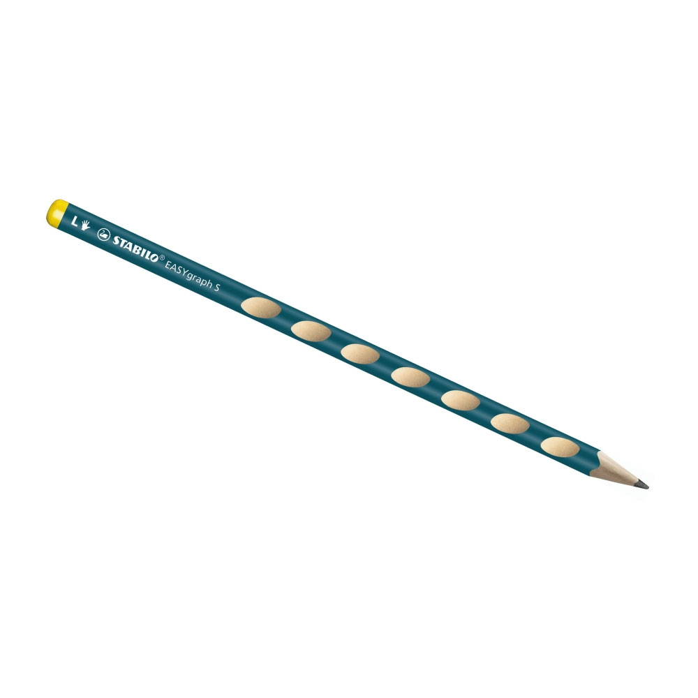 Stabilo Bleistift EASYgraph HB dünn, petrol für Linkshänder