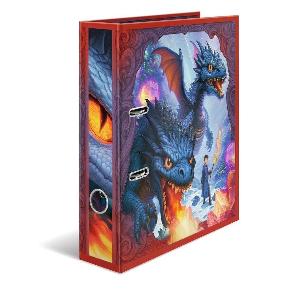 Ordner A4 Dragon, Herma
