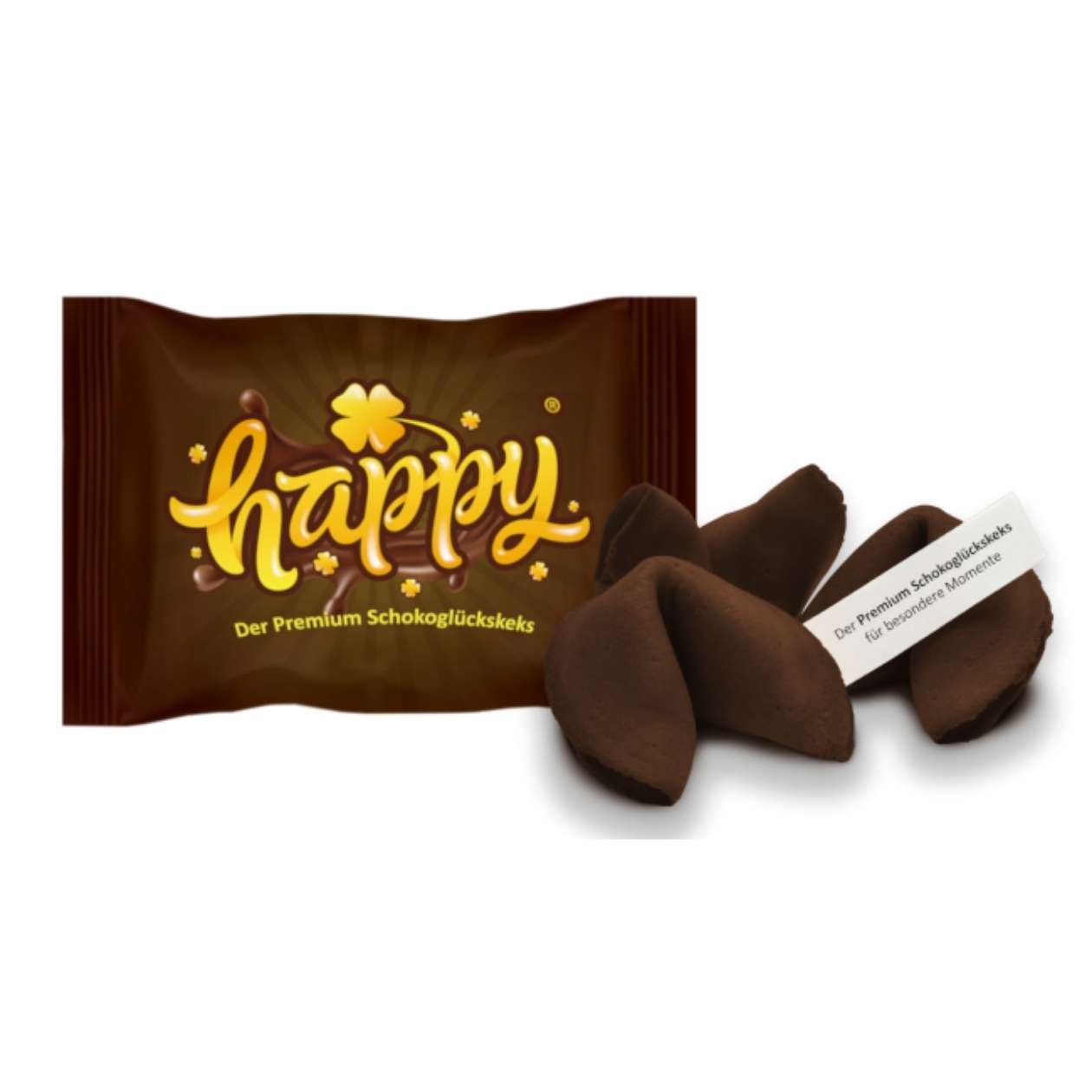 Happy Glückskeks Schoko, einzeln