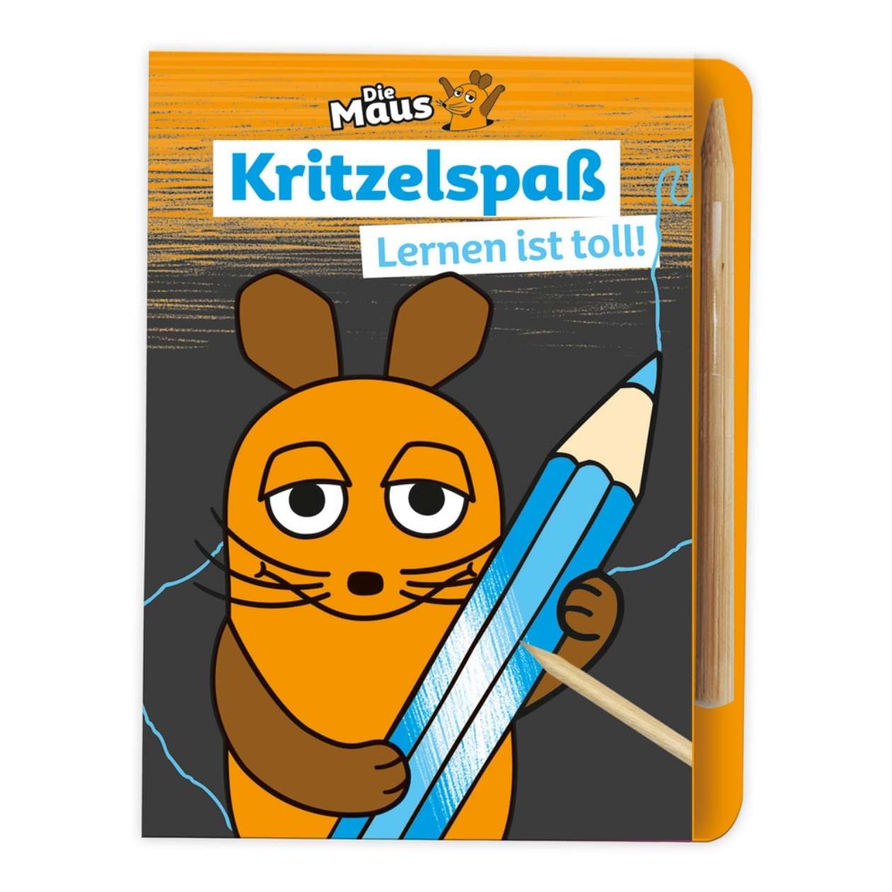 DIE MAUS Mini-Kratzblock: Jahreszeiten