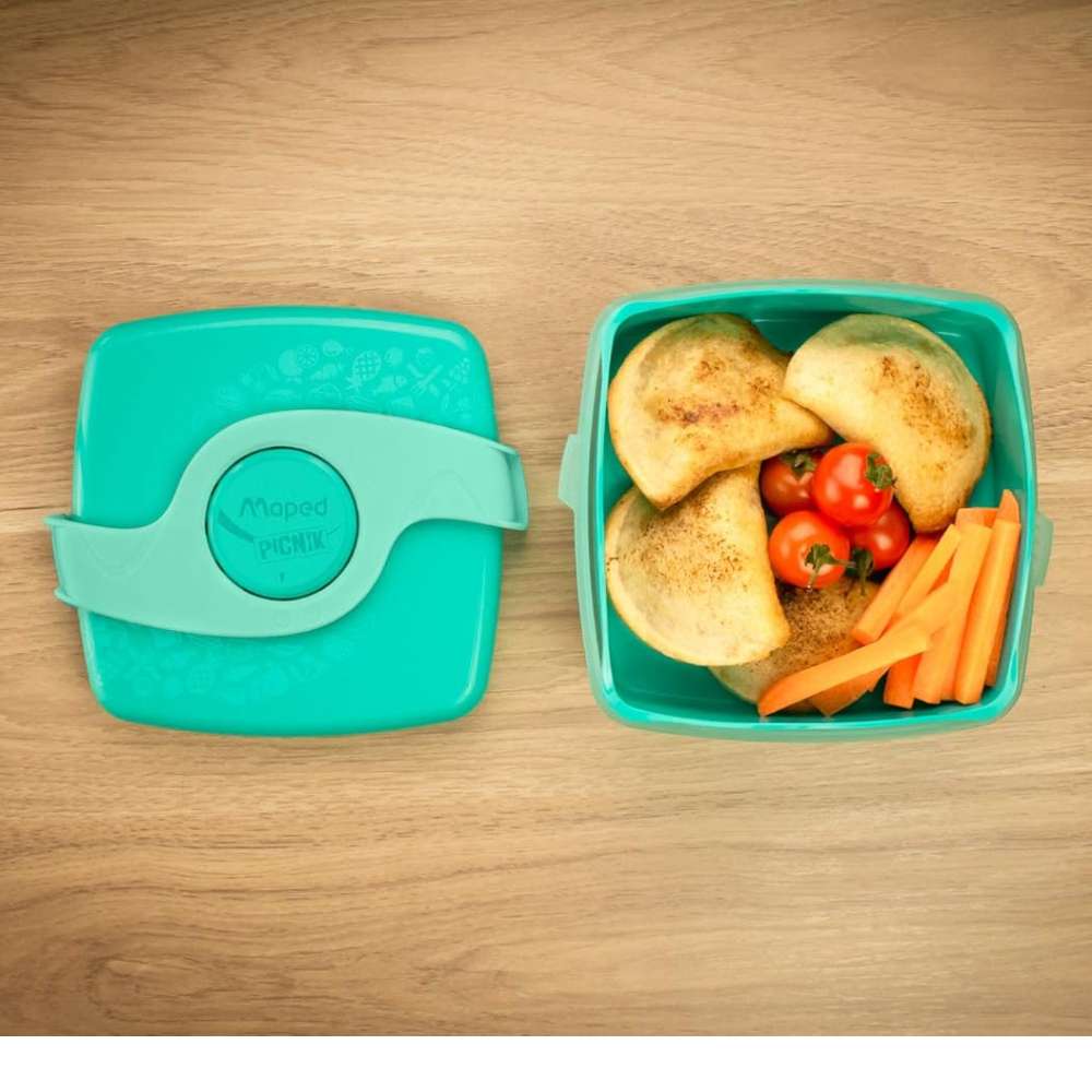 Lunchbox Maped, türkis