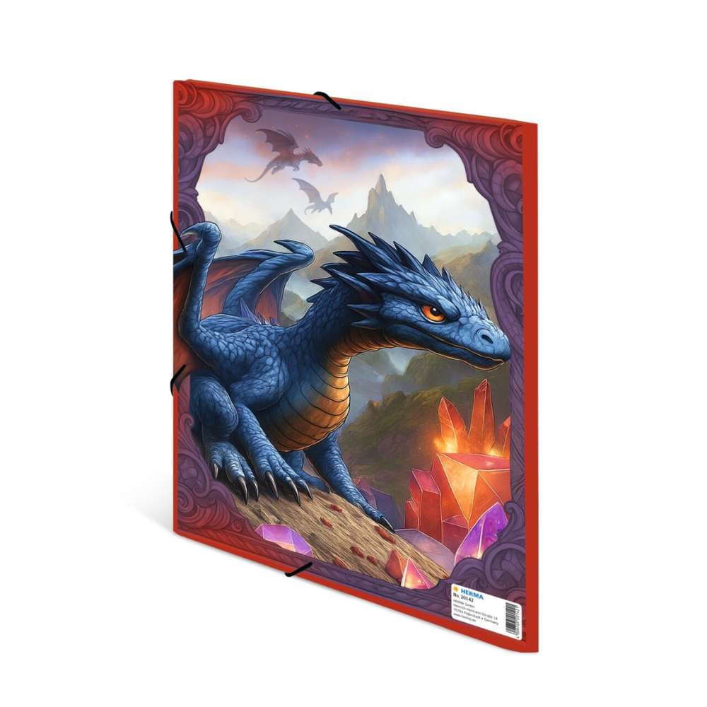Eckspannermappe A4 Dragon, Herma