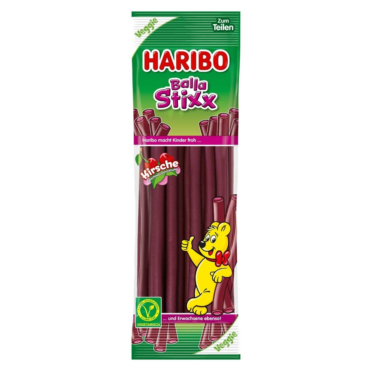 Haribo Balla Stixx Kirsche vegetarisch, 200 g
