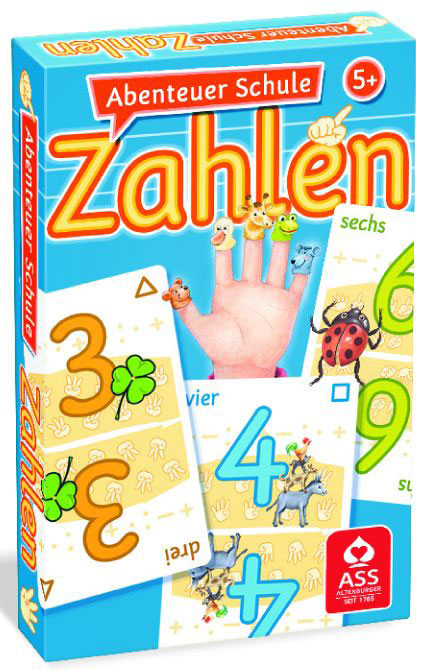 Quartett Abenteuer Schule - Zahlen