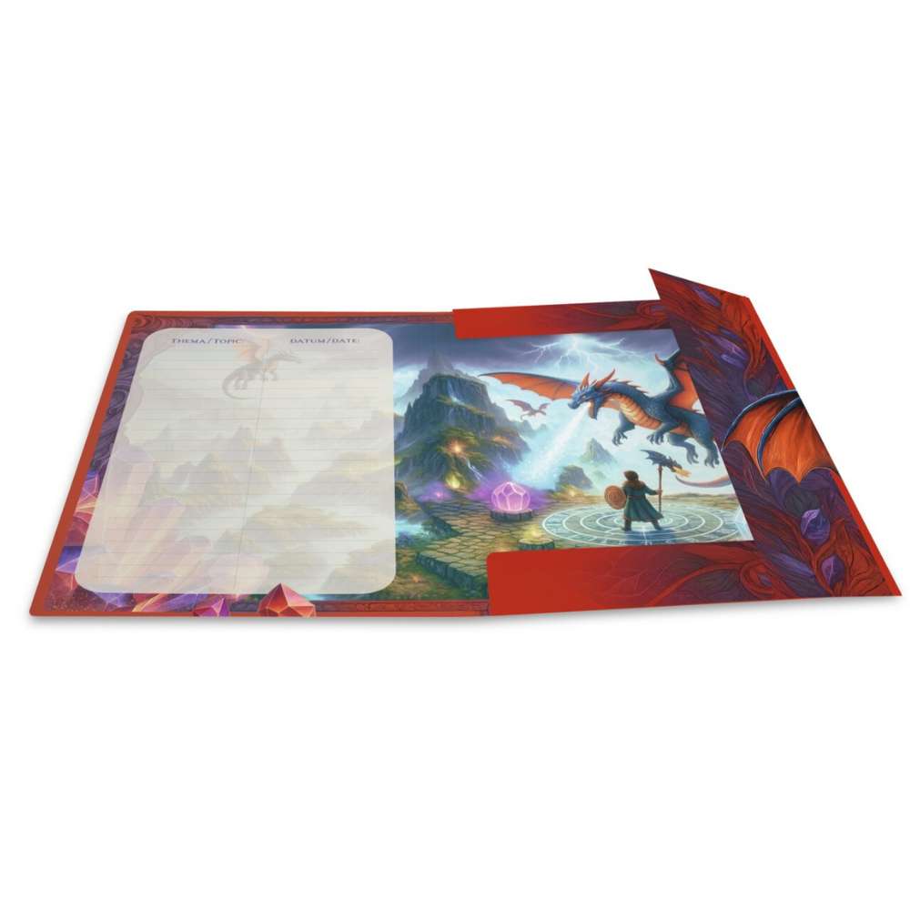 Eckspannermappe A4 Dragon, Herma