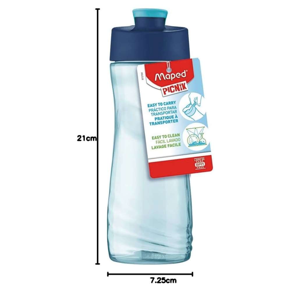Wasserflasche Kinder 500 ml, Maped Origins, verschiedene Farben