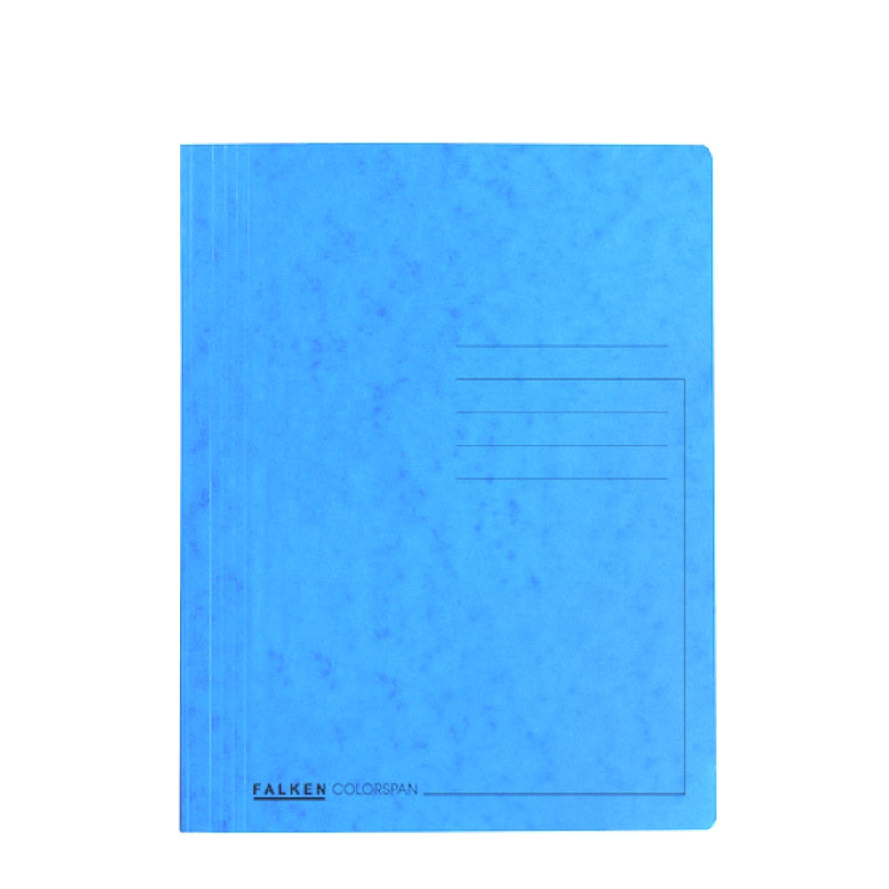 Spiralhefter Pappe, Falken, hellblau