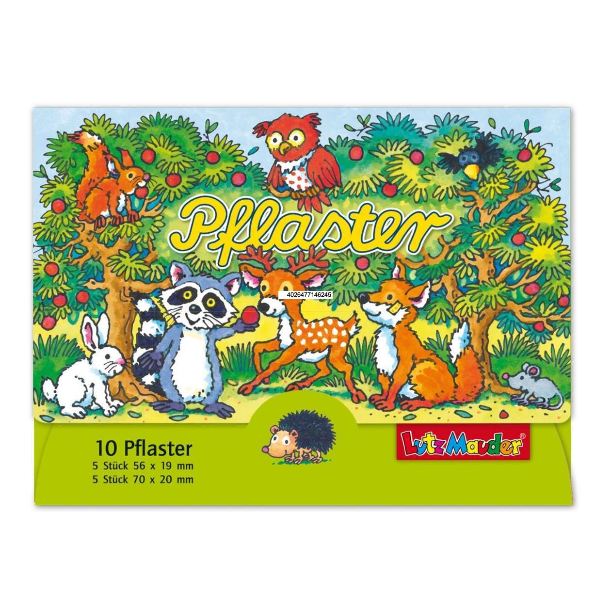 Waldtiere - Lutz Mauder Pflasterbriefchen 