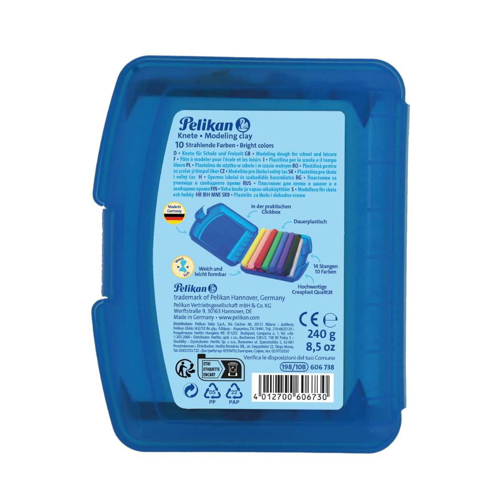 Pelikan Knete creaplast in blauer Box