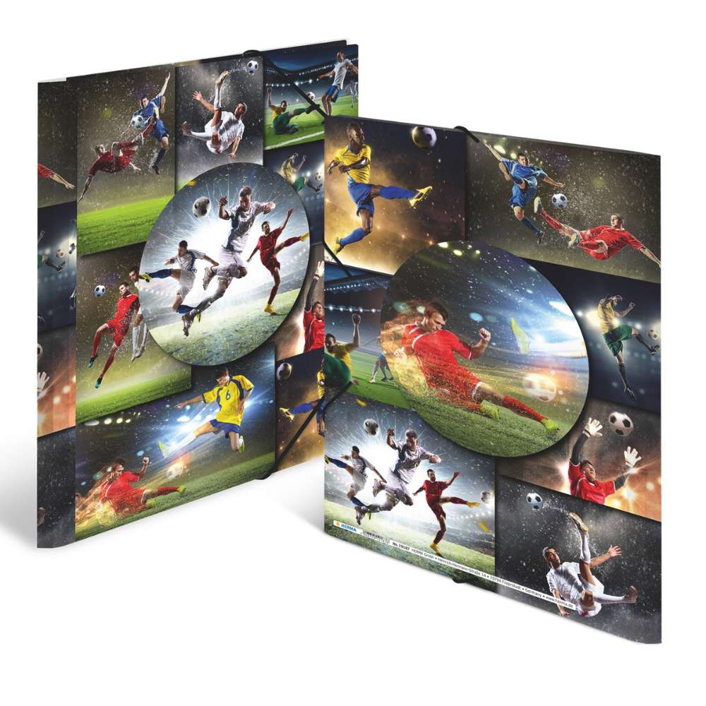 Sammelmappe Fußball A4 - PP, Herma