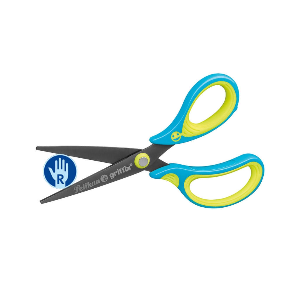 Pelikan griffix Schere spitz, neonfreshblue