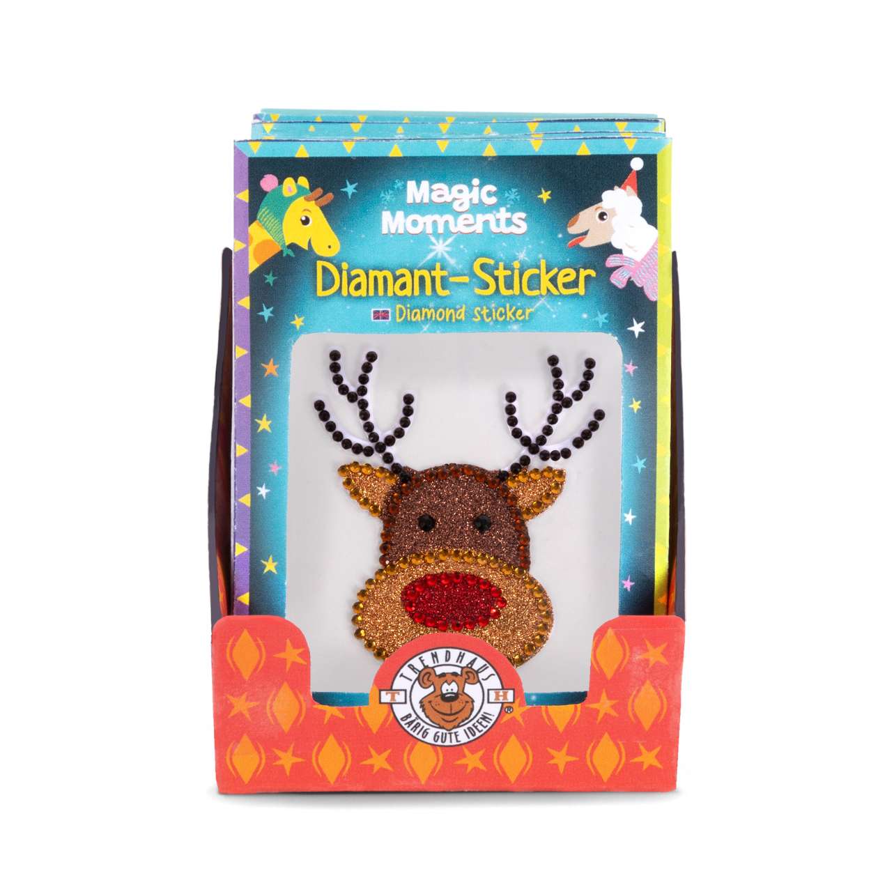 Diamant-Sticker, sortiert