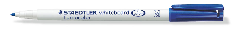 Whiteboard Stift, Staedtler Lumocolor blau