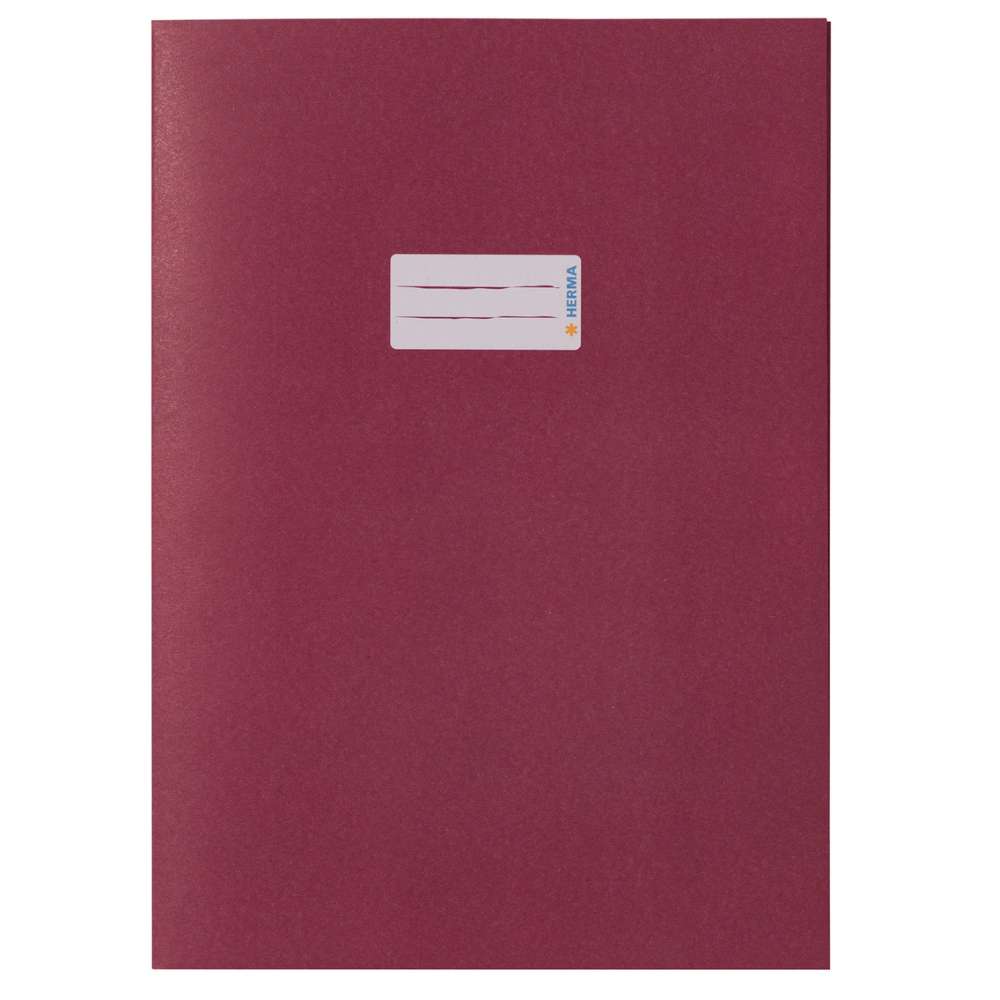 Heftschoner aus Papier, A4 weinrot