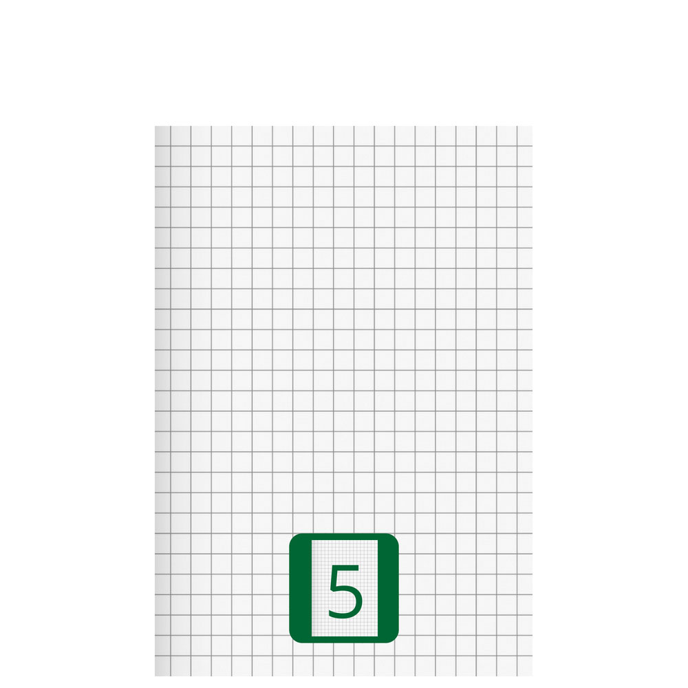 A5 Heft, Lineatur 5