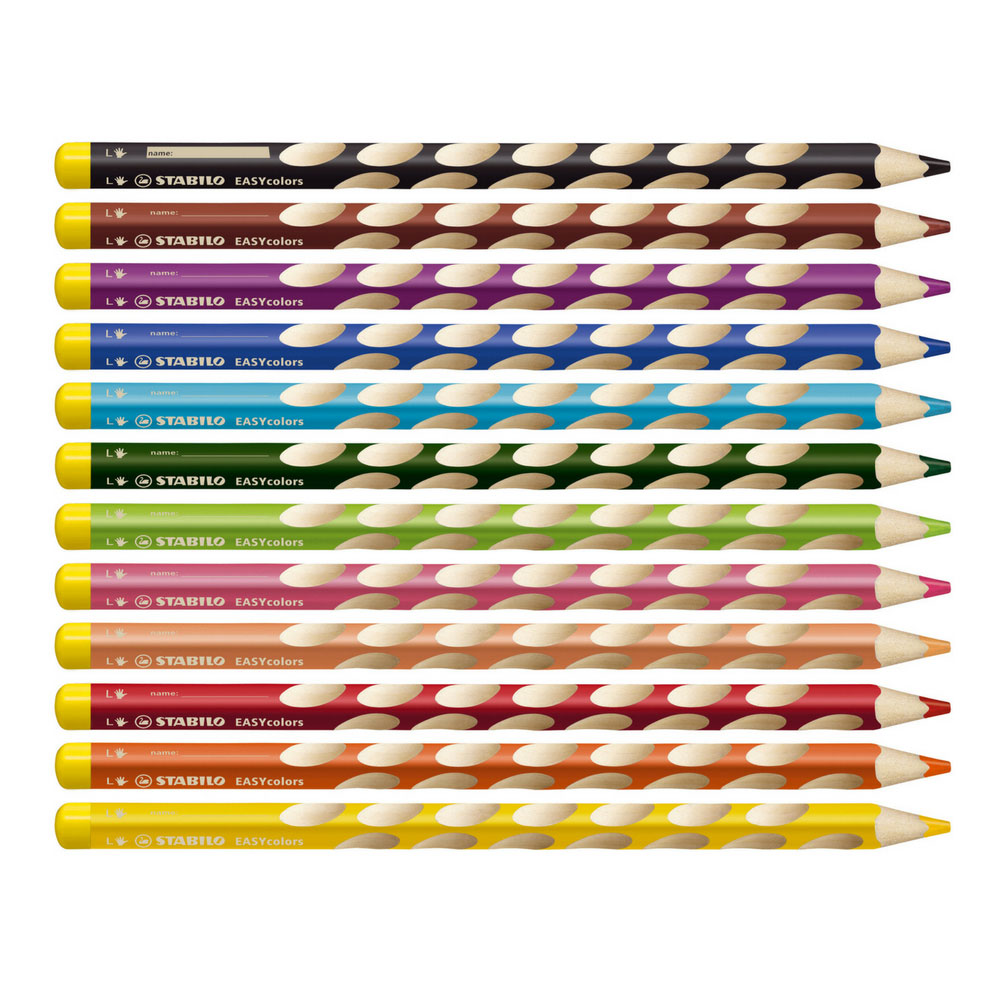 Stabilo Buntstifte Linkshänder, 12er Pack