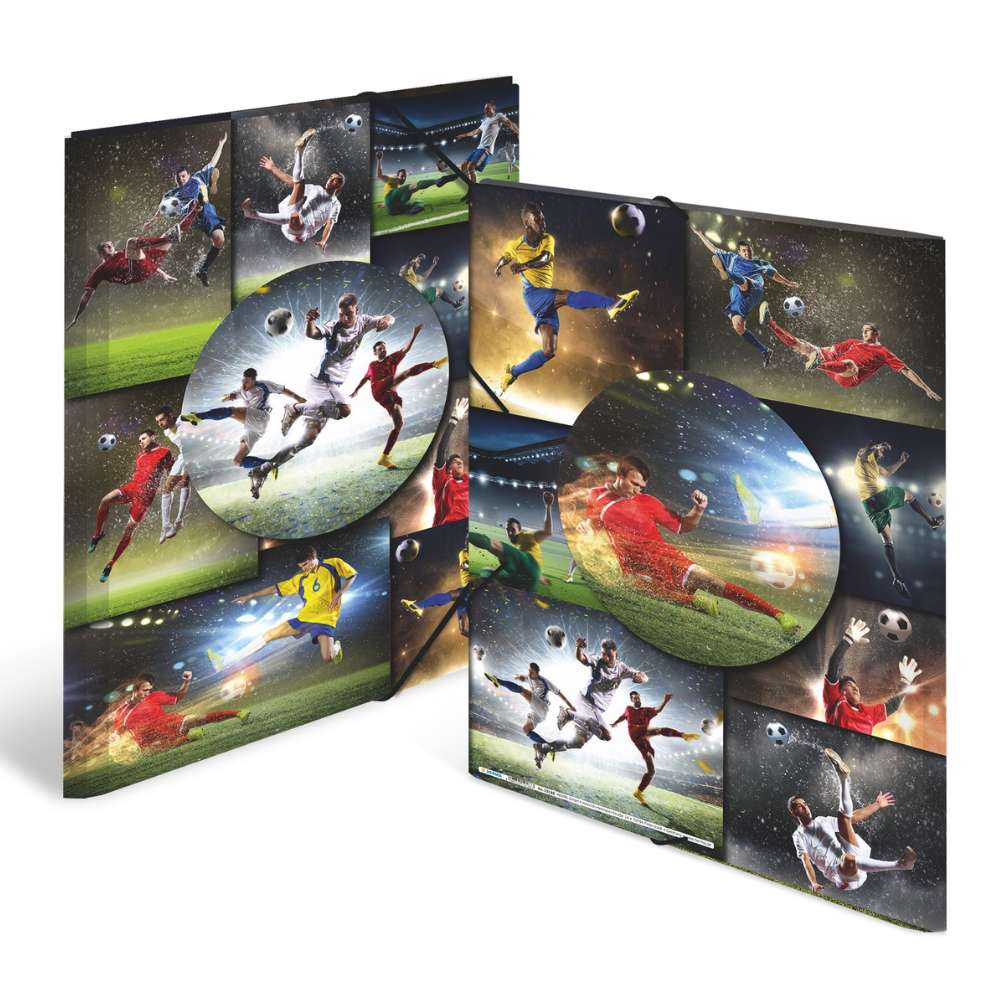 Sammelmappe Fußball A3 - PP, Herma