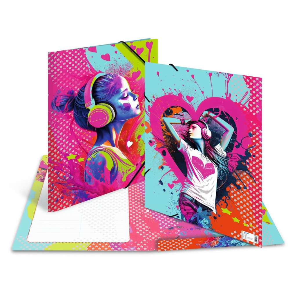 Music Girl Sammelmappe A3, Herma