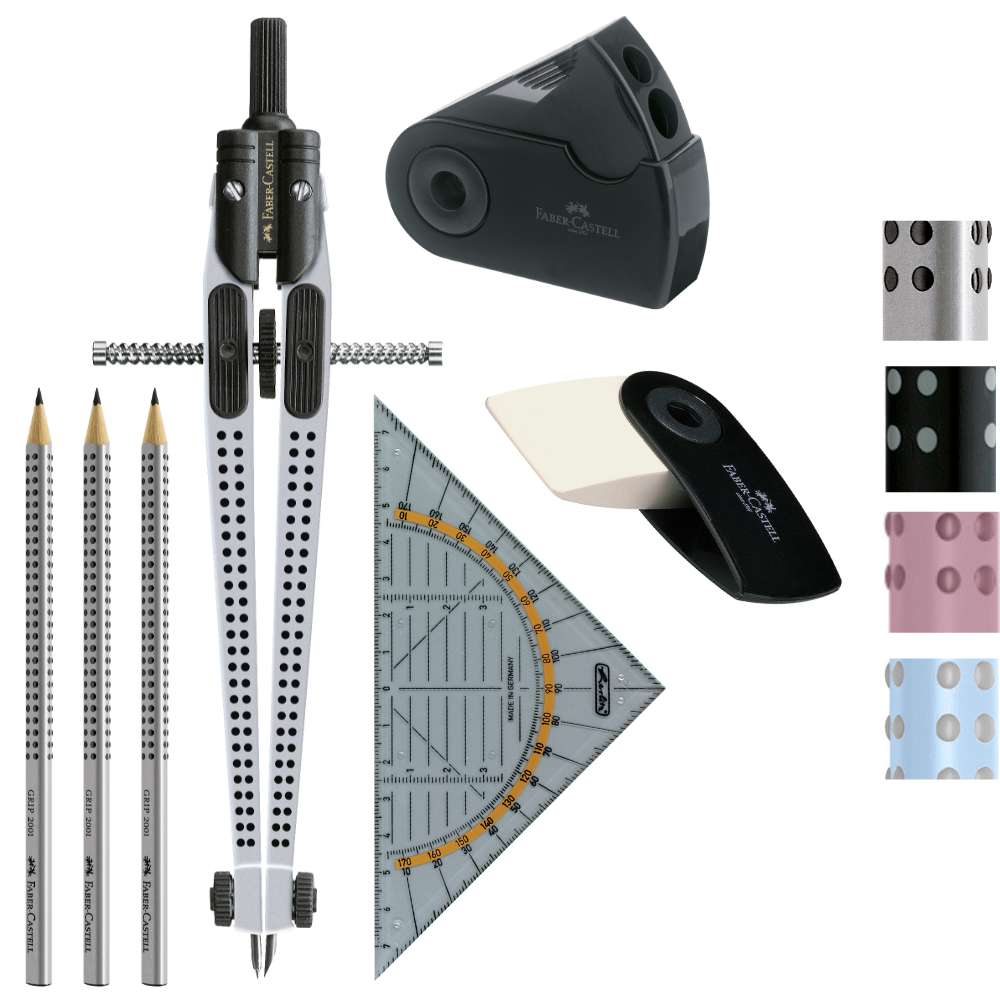 Zirkelset M, verschiedene Farben