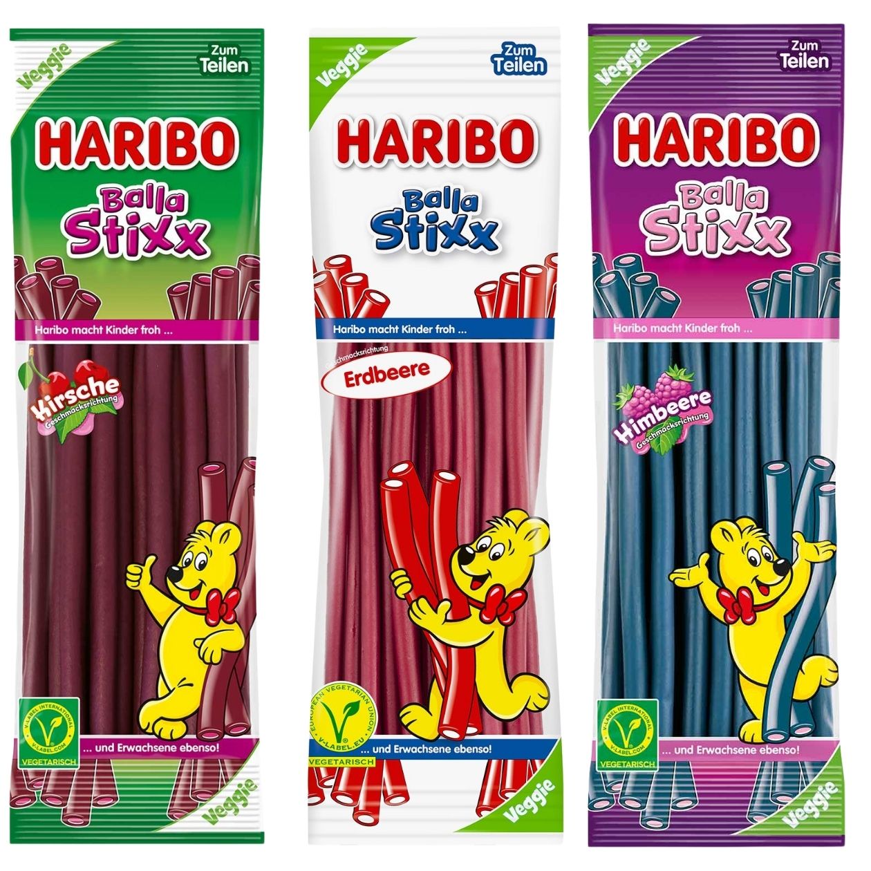 Haribo Balla Stixx Kirsche vegetarisch, 200 g