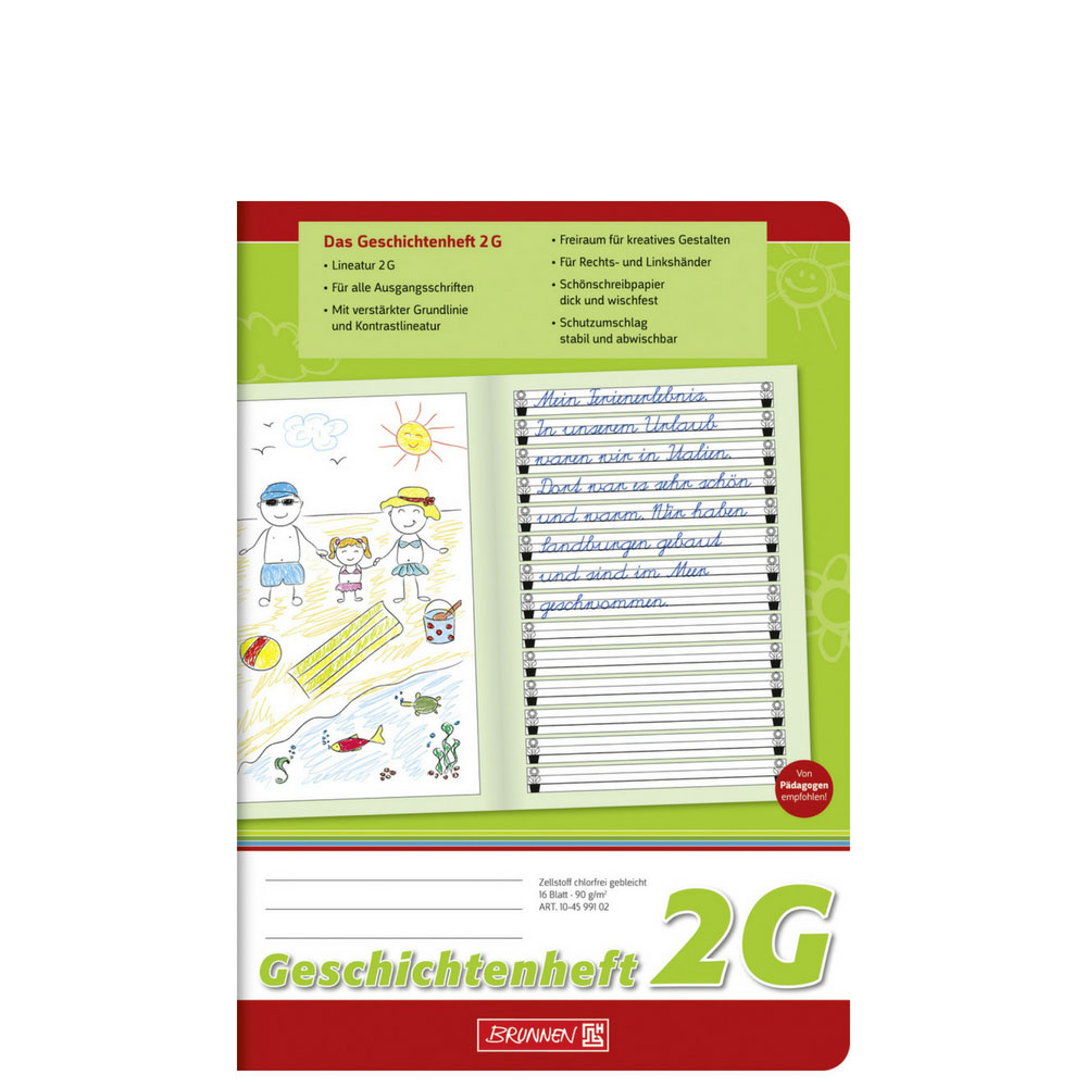 Geschichtenheft A5 Brunnen, 2G