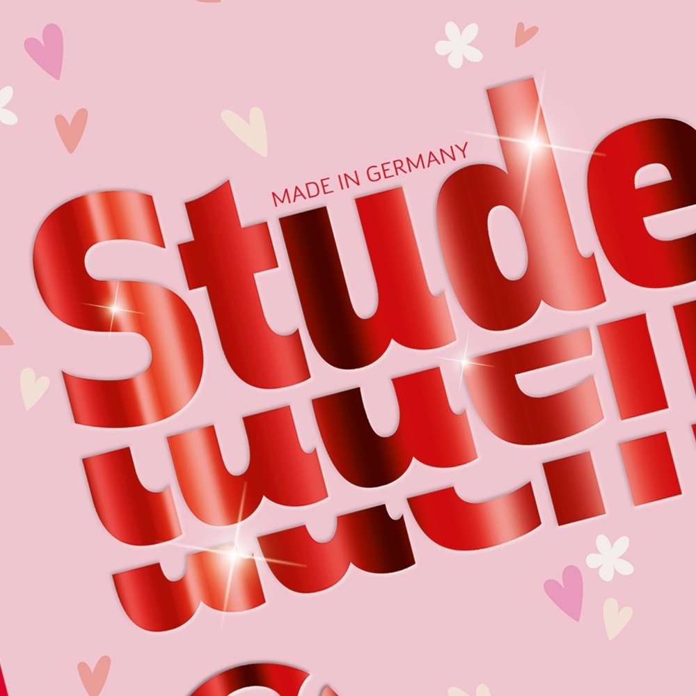 Collegeblock mit Motiv A4, Lineatur 28, Fruity Love