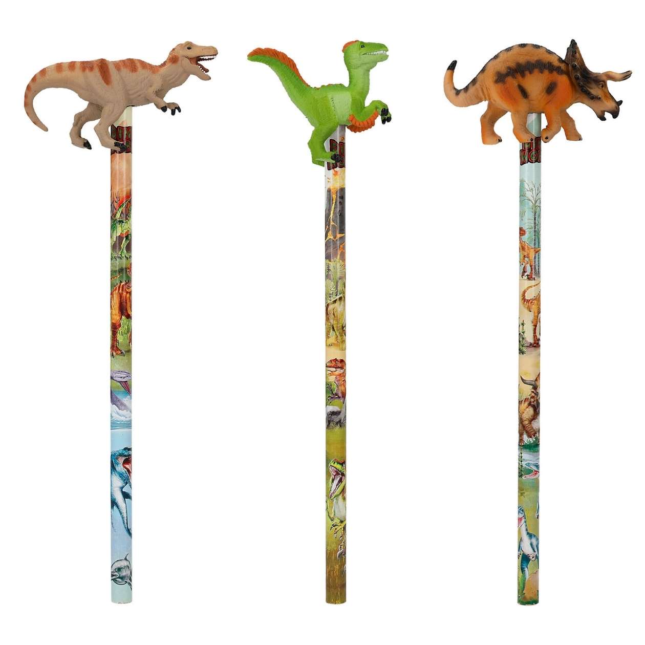 Dino World Bleistift, sortiert
