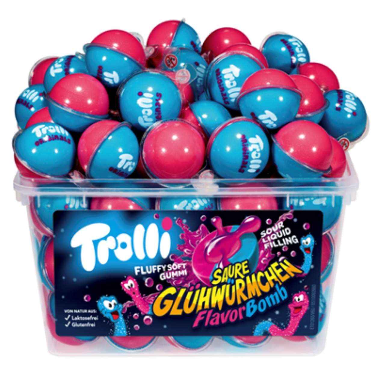 Flavor Bomb: 1x Kugel "Saure Glühwürmchen"