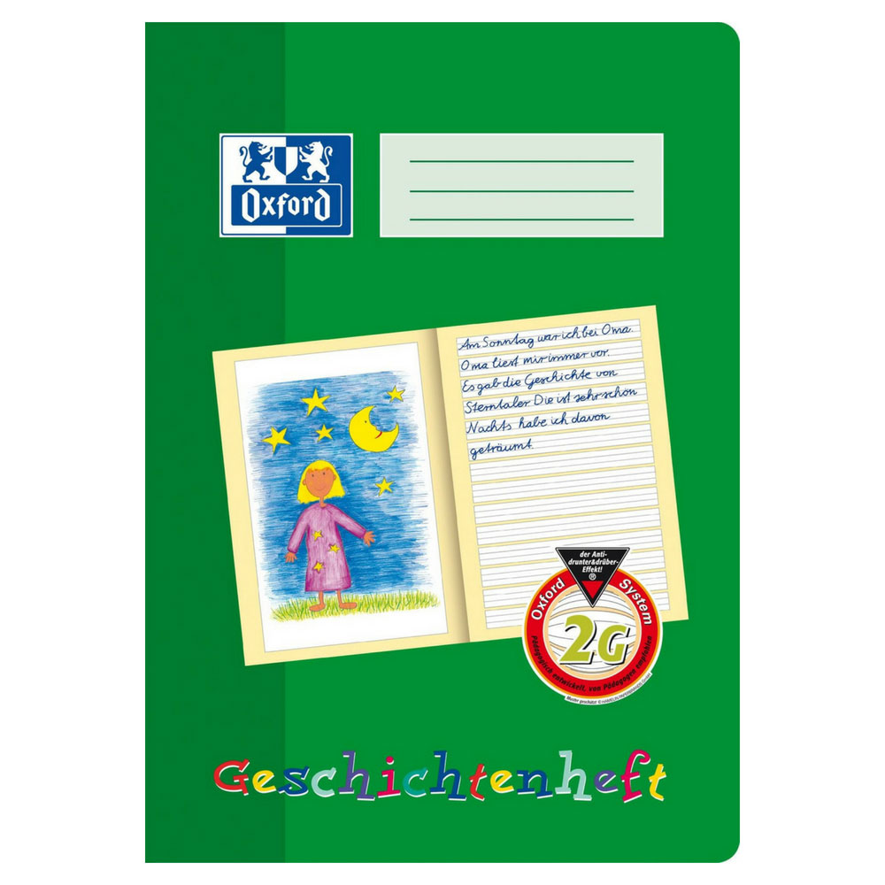 Geschichtenheft 2G für 2. Klasse, Oxford, A4
