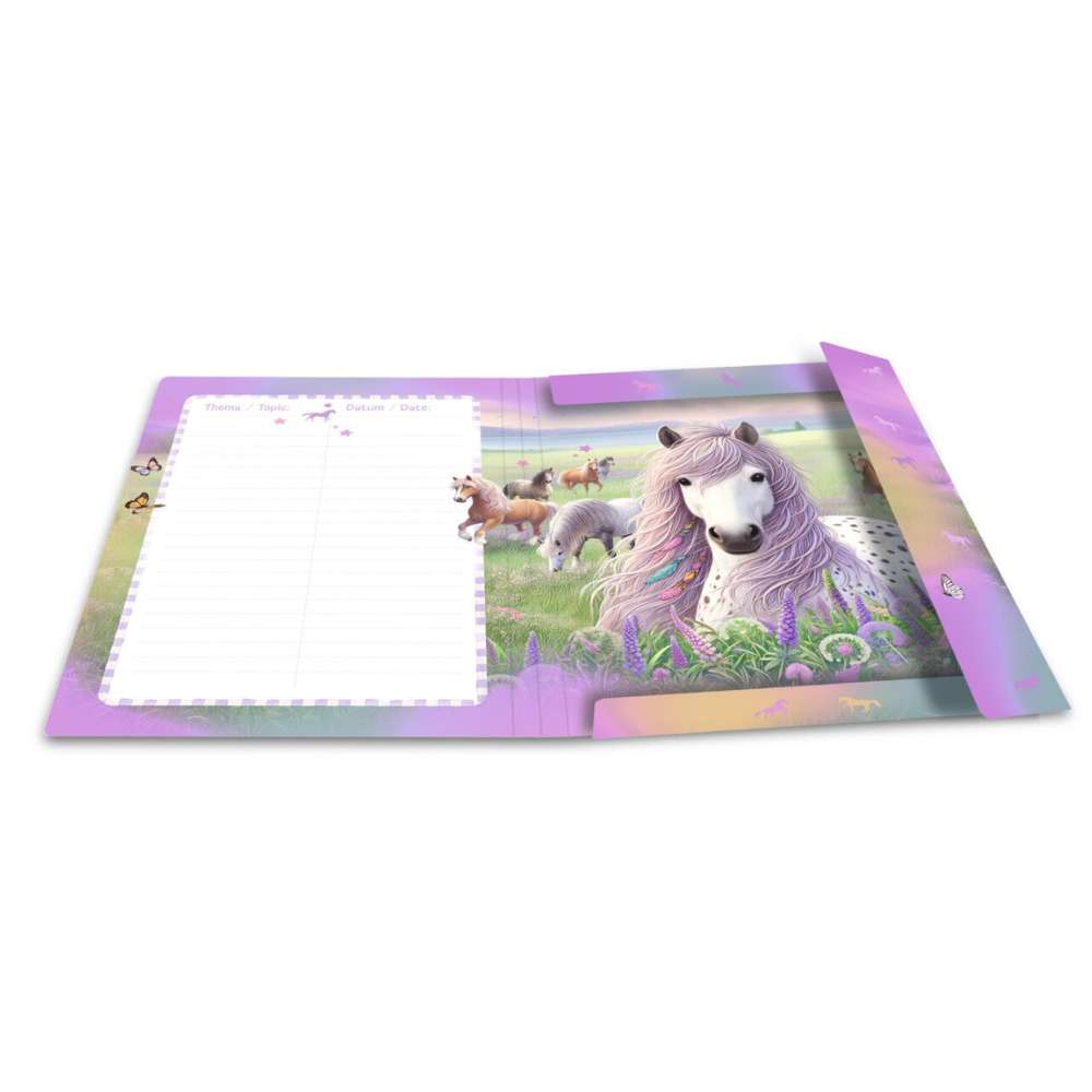 Kartonmappe A3, Pferdewelt