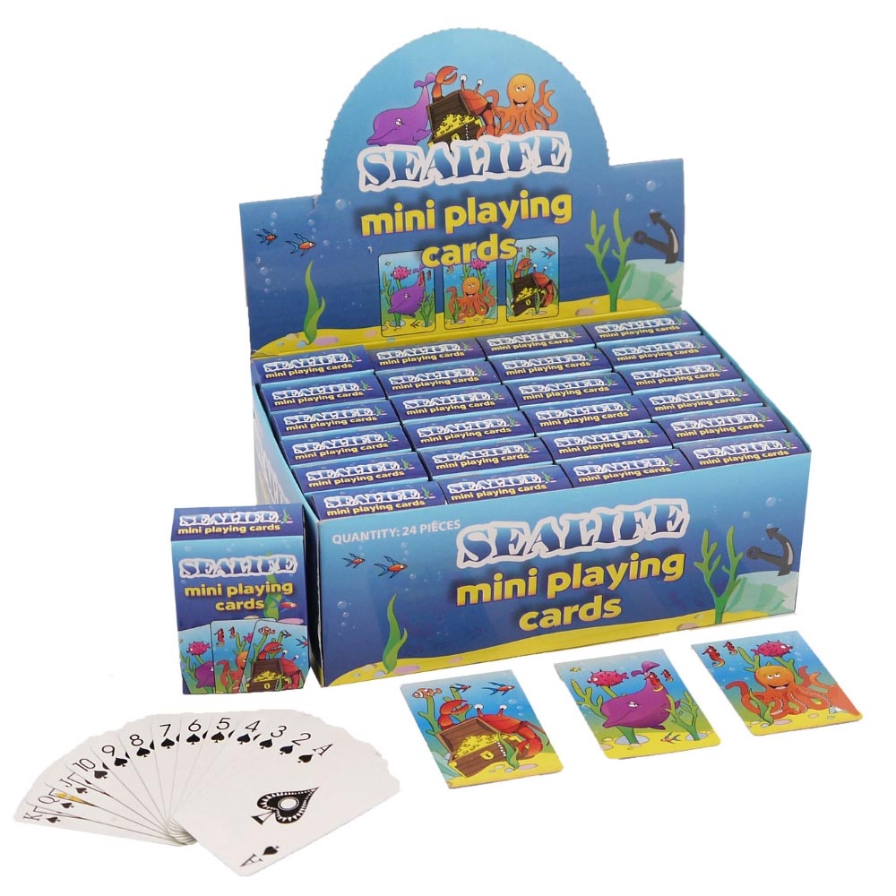 Mini Kartenspiel - Seetiere