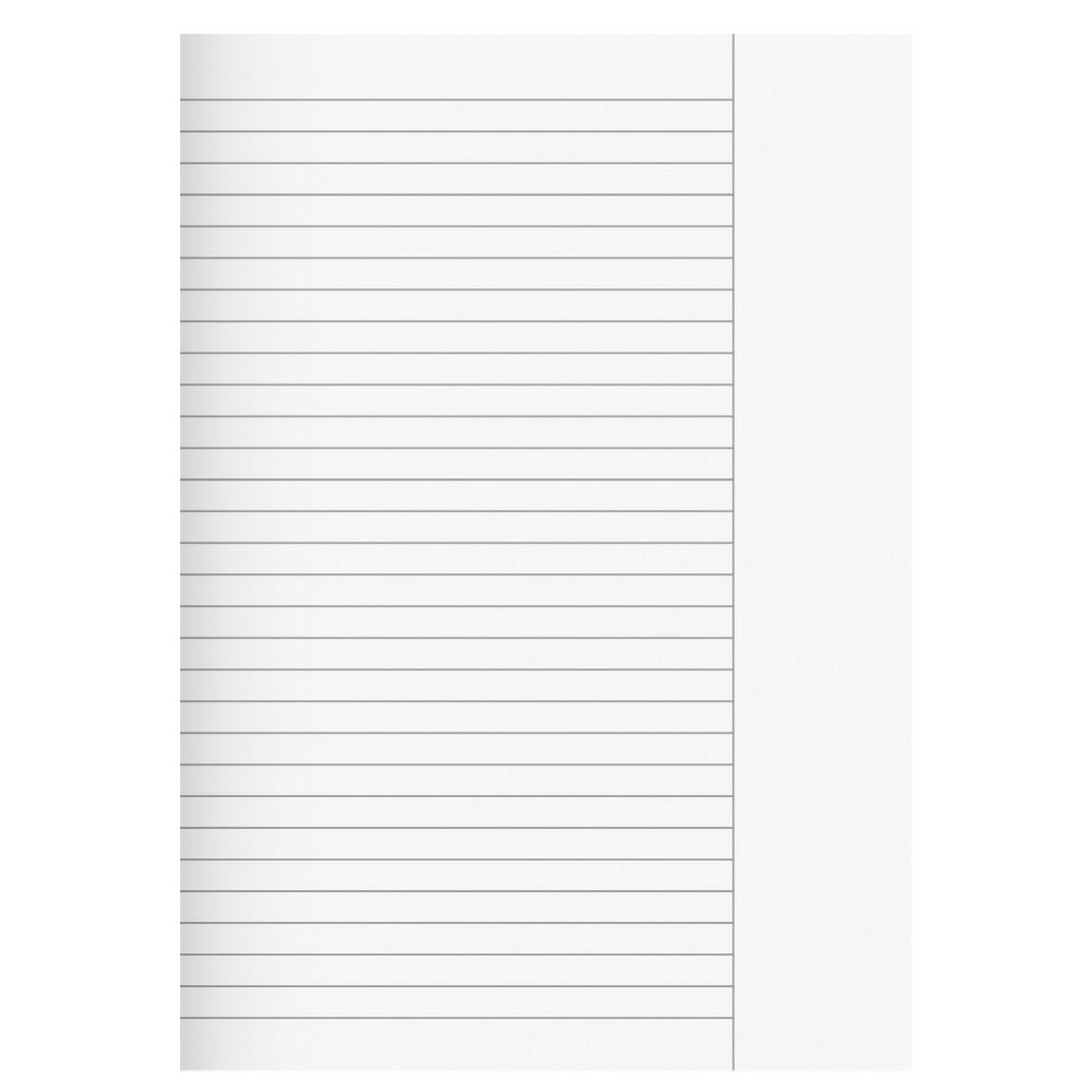 Herlitz Heft A4, Lineatur 25, liniert mit Rand
