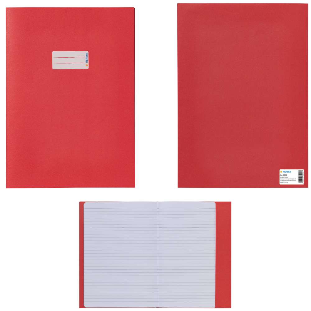 Heftschoner aus Papier, A4 orange