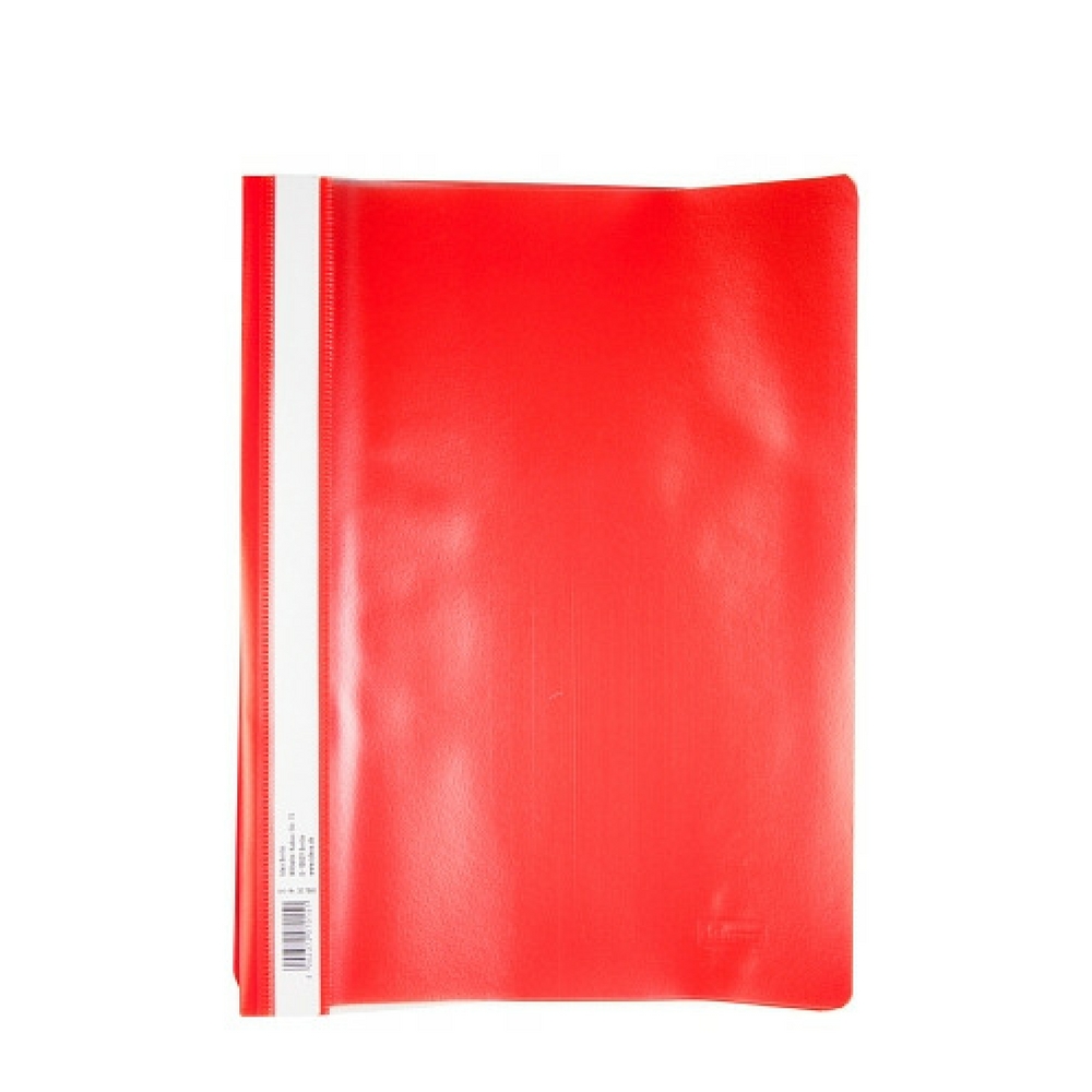 Kunststoff Schnellhefter rot