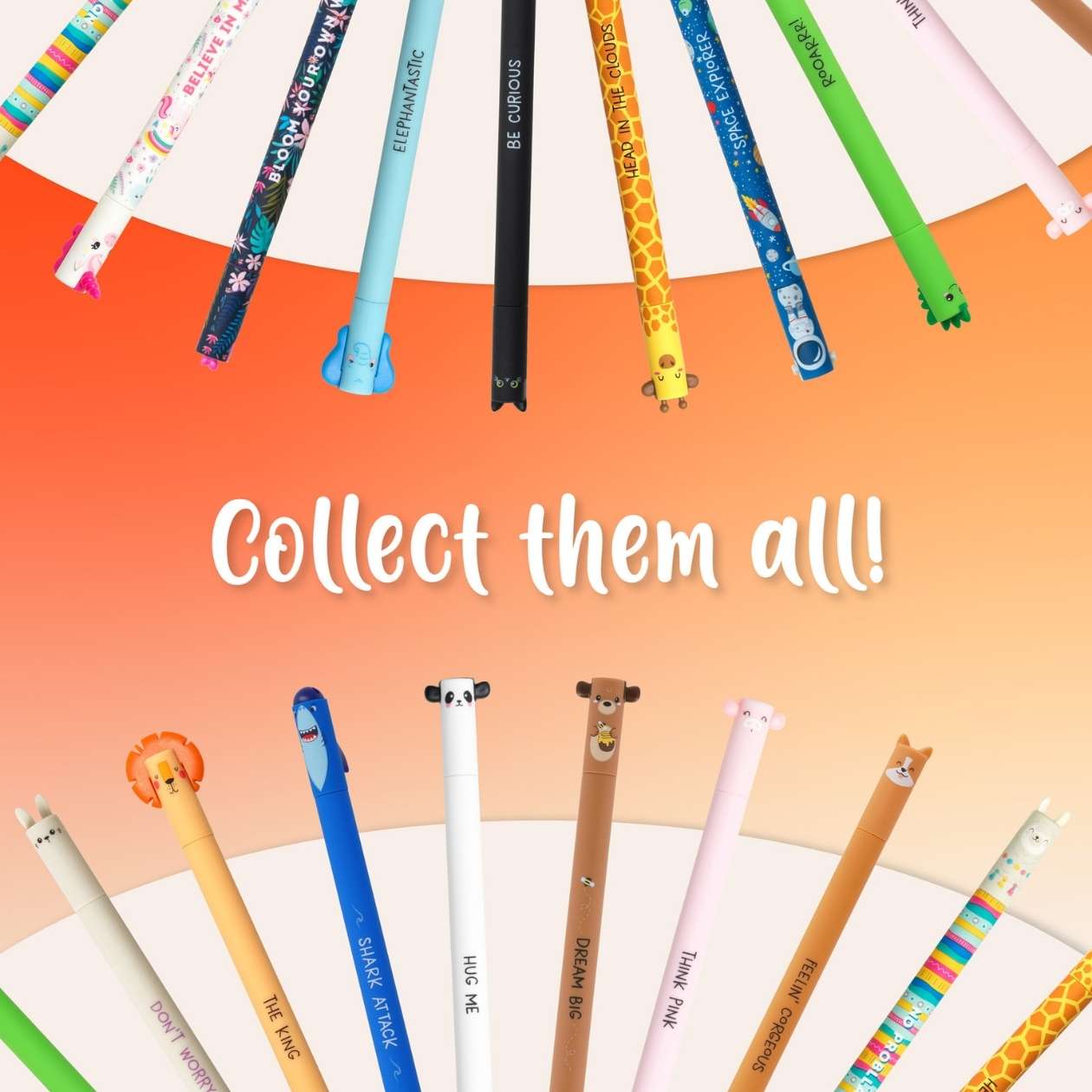 Hai, Legami Gelstift radierbar