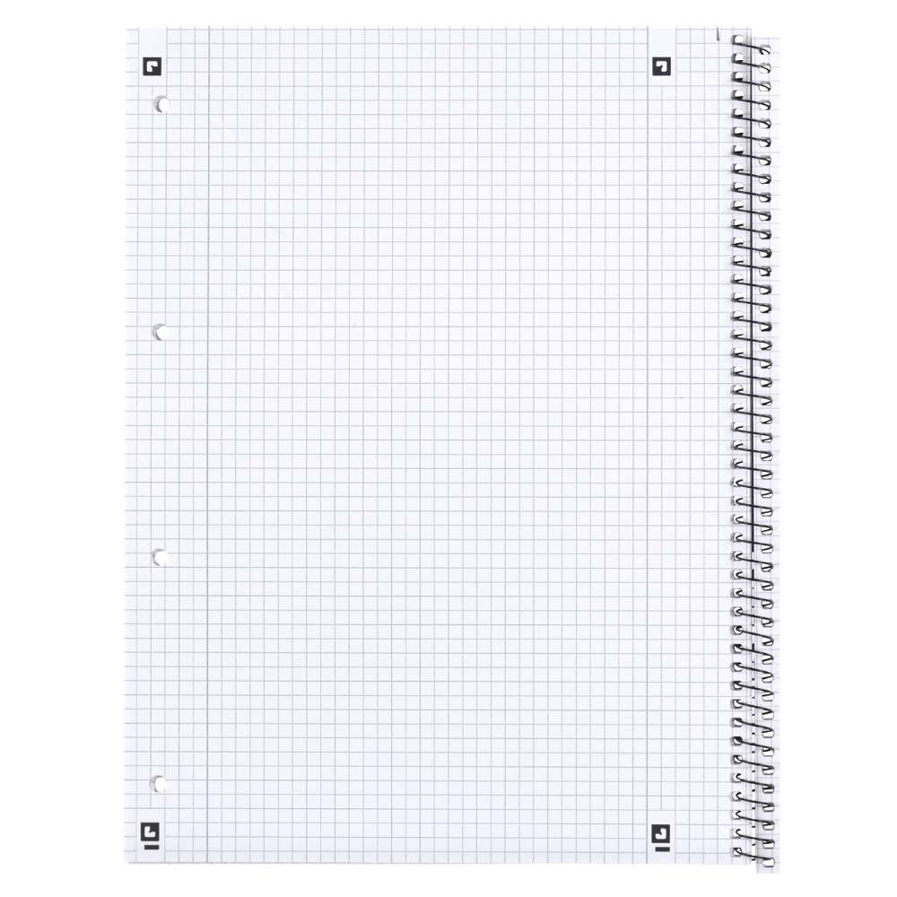 Collegeblock Linkshänder, kariert Doppelrand, Oxford, Lineatur 38 = 28