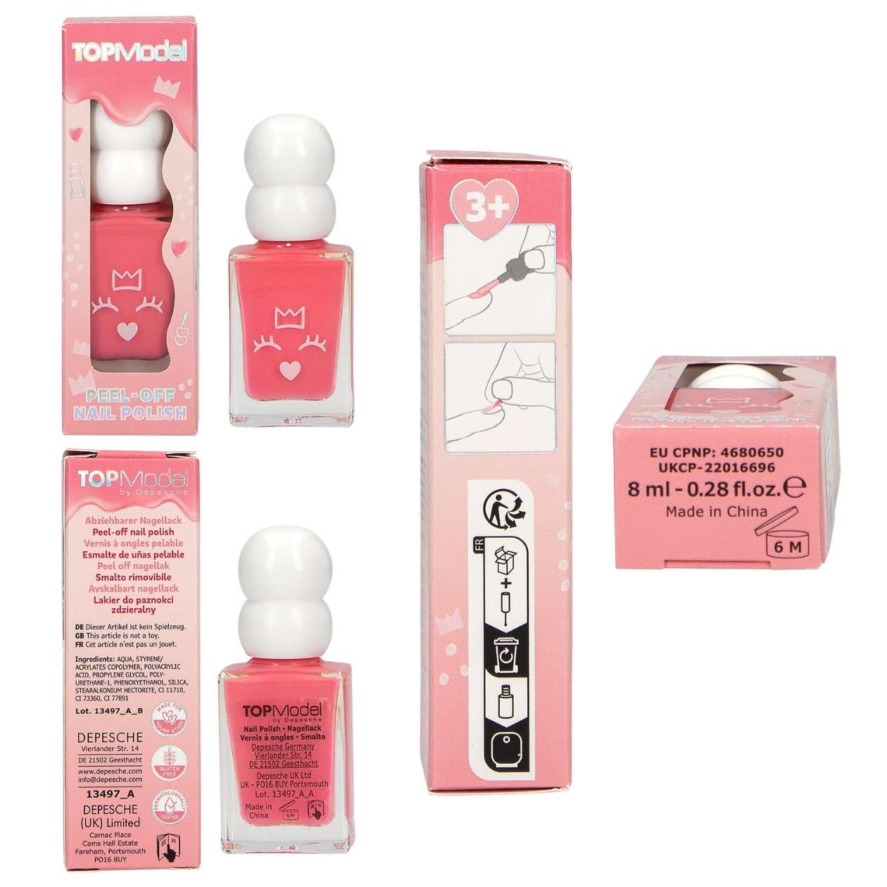 1x TOPModel Nagellack Beauty & Me, sortiert