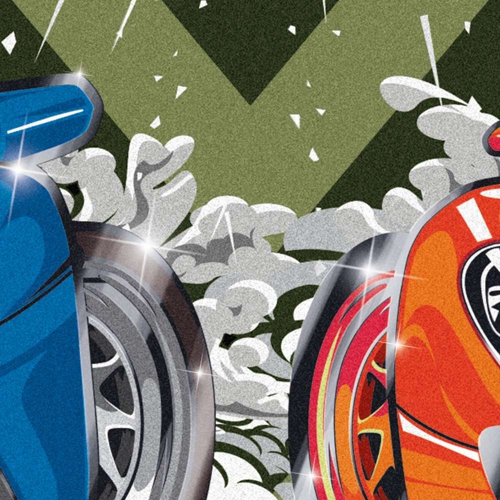 Heftbox für Schulranzen, Brunnen Fast Wheels