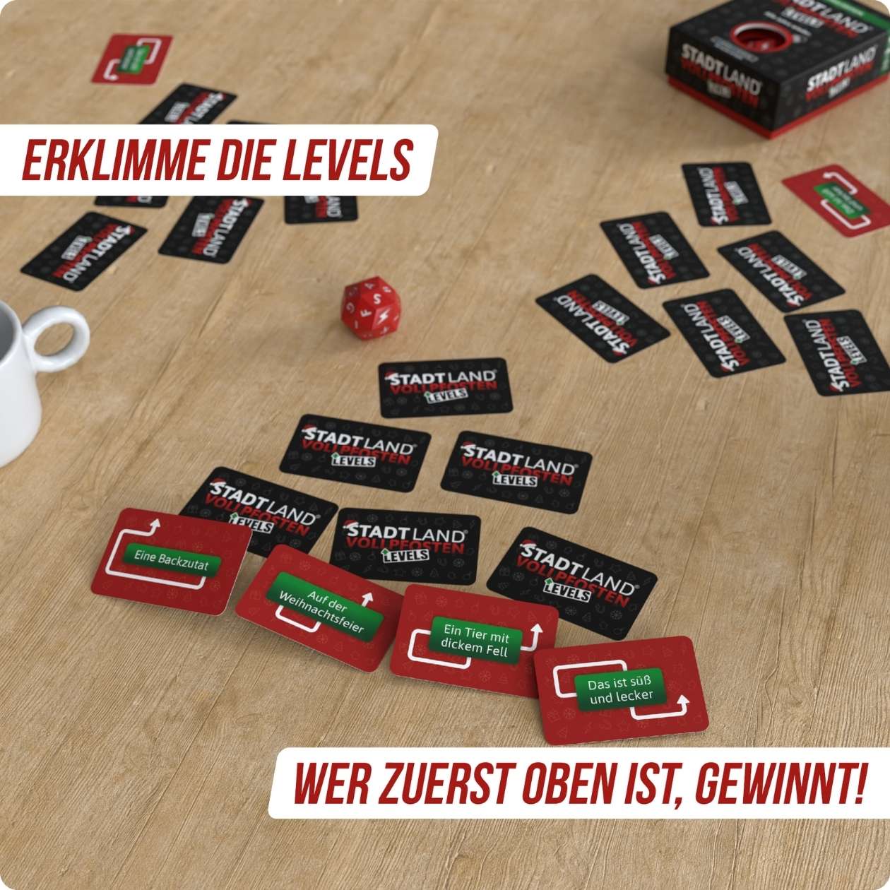 Junior Edition, Stadt Land Vollpfosten Levels, Denkriesen