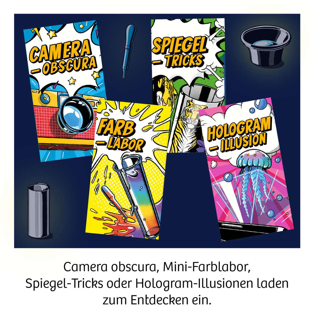 1x Mega Mini Science Kosmos, sortiert