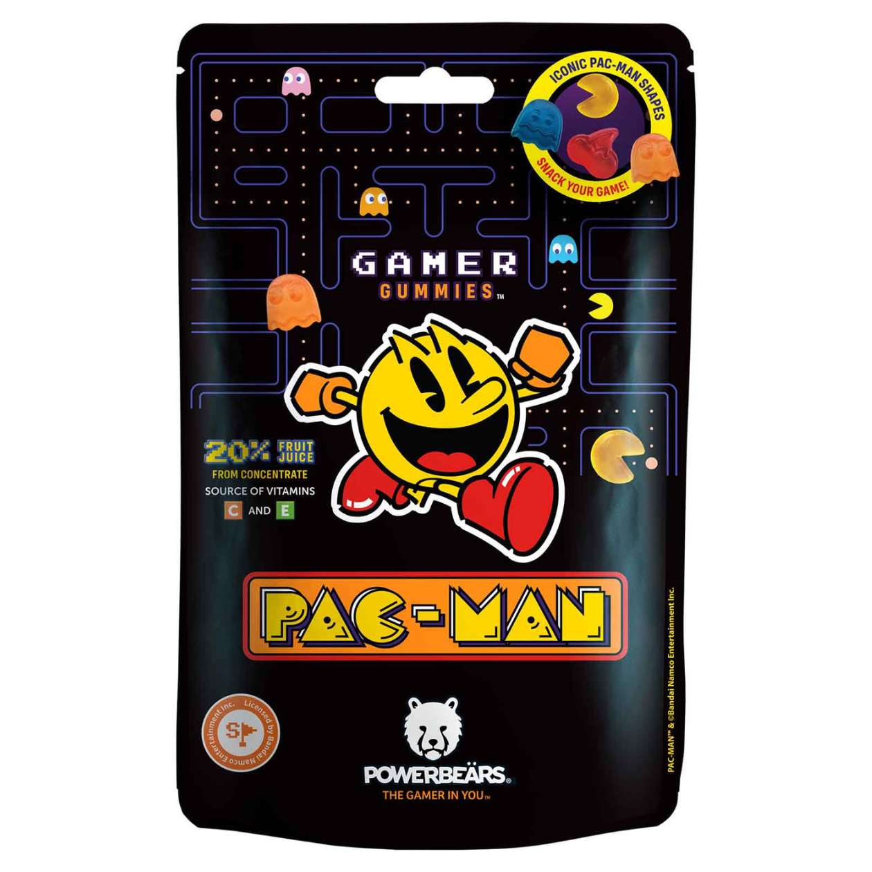 Pac-Man Powerbeärs, 125 g