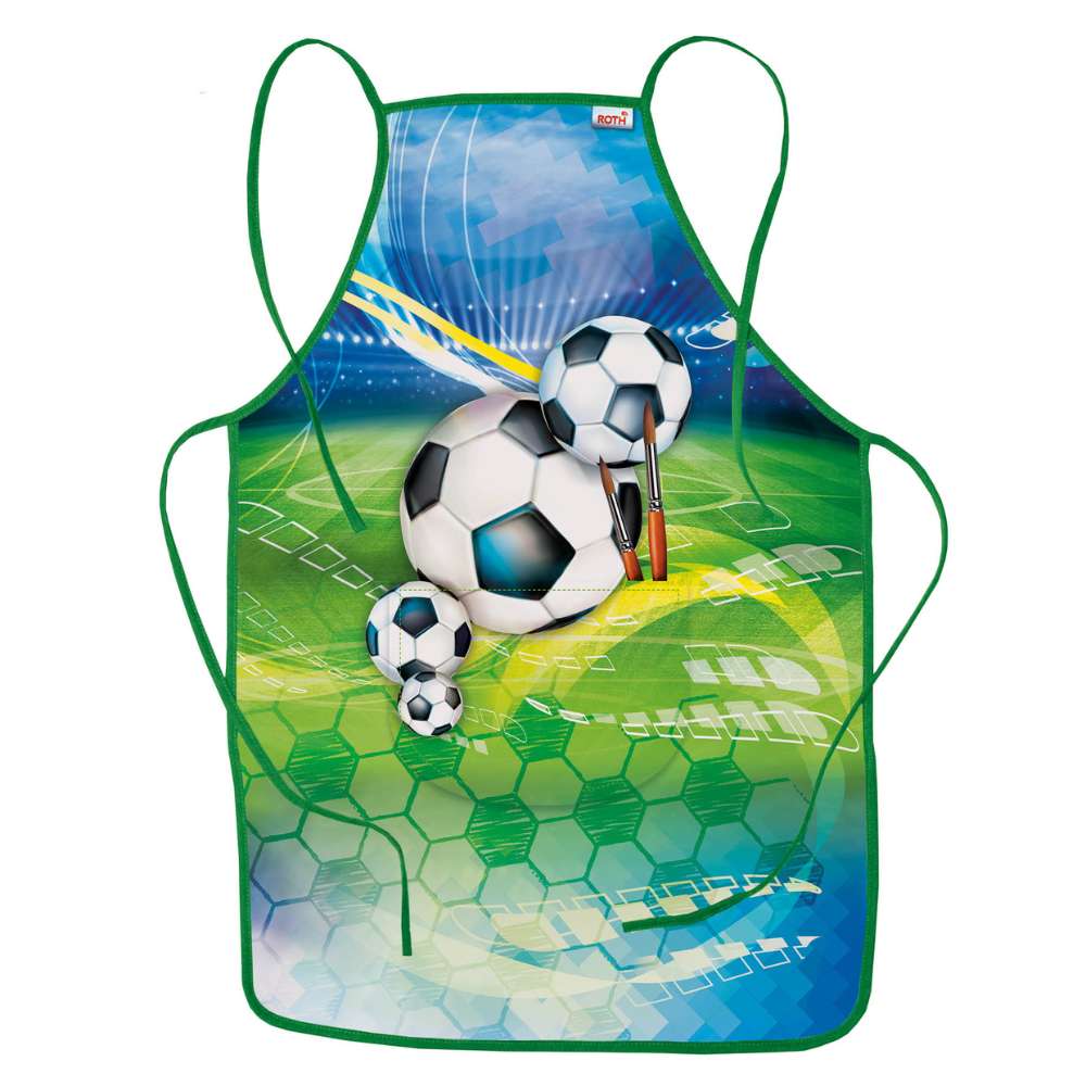 Bastelschürze Fussball, Roth