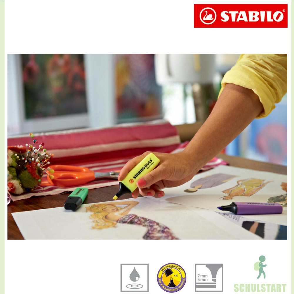 Stabilo Boss Original, Einzelfarben