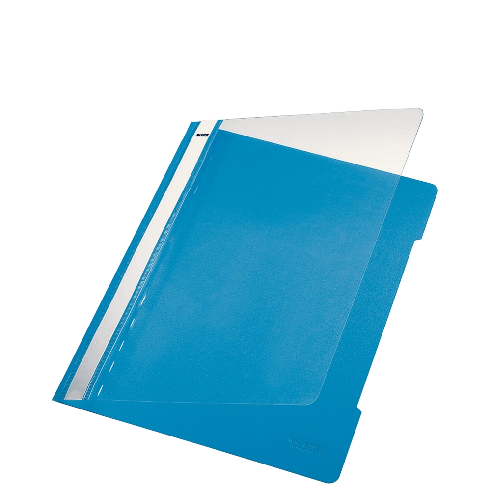 Plastik Schnellhefter hellblau, Leitz
