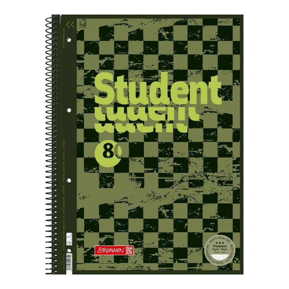 Collegeblock mit Motiv A4, Lineatur 28, Fast Wheels